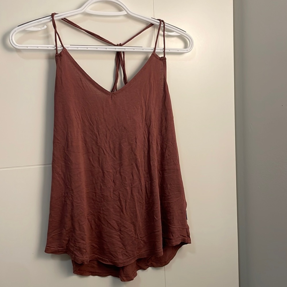 Strappy tank